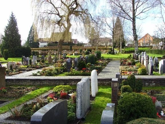 Friedhof der Gemeinde Kieselbronn